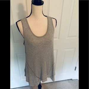 Super cute gray knot tank from Ella Blue size large